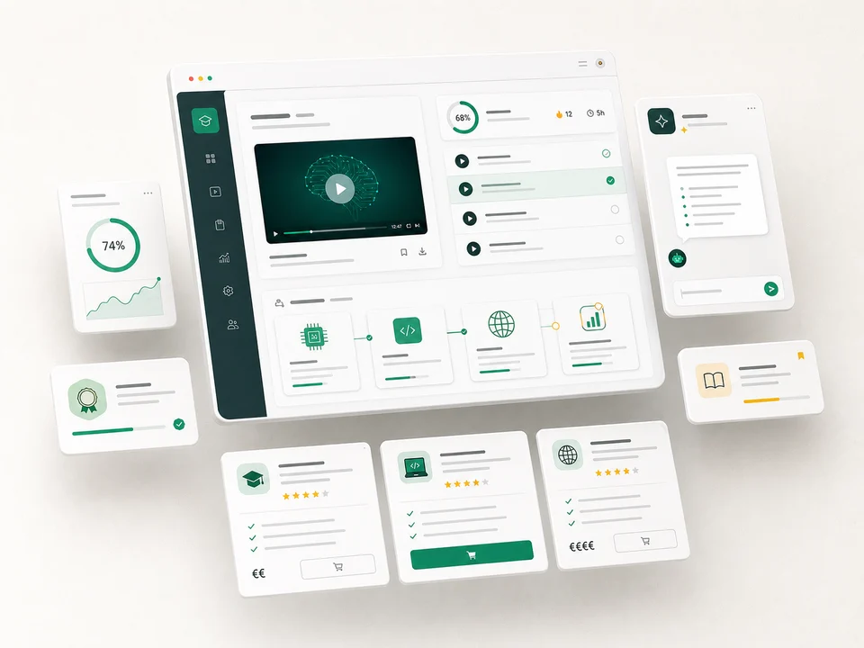 Comparatif des meilleures formations IA et web : automatisation, affiliation SEO et business en ligne
