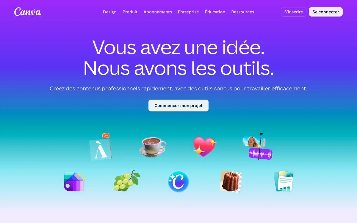 Présentation publique Canva et sa suite d’outils de création
