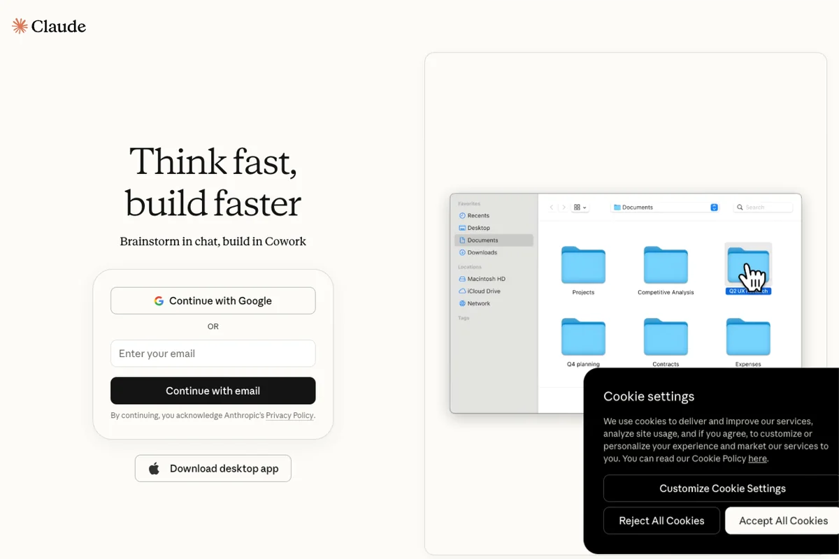 Interface de l'outil Claude - Avis et Test