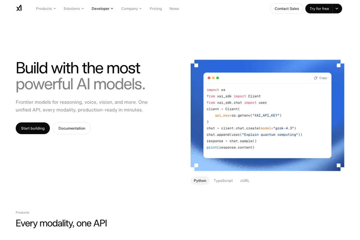 Aperçu éditorial de xAI API pour agents vocaux Grok